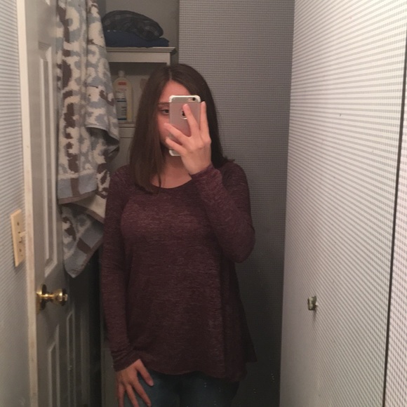 Purple Flouncy Tee - Picture 1 of 2